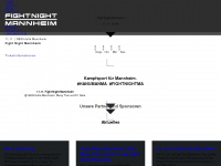 fight-night-mannheim.com Webseite Vorschau