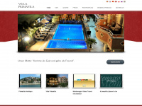 villa-primafila.de Webseite Vorschau