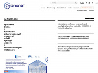 nanonet.pl Webseite Vorschau