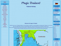 magic-thailand.com Webseite Vorschau