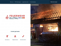 feuerwehr-elztal.de Webseite Vorschau