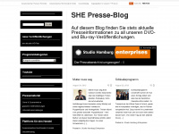 shdmpresse.wordpress.com Webseite Vorschau