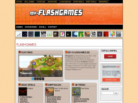 my-flashgames.de Webseite Vorschau