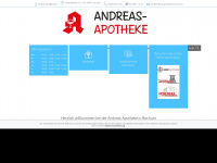 andreas-apotheke-bochum.de Webseite Vorschau