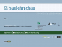 baulehrschau.at Webseite Vorschau