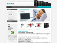 flexhost.at Webseite Vorschau