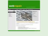 webrepair.at Webseite Vorschau