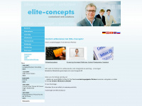 elite-concepts.at Webseite Vorschau