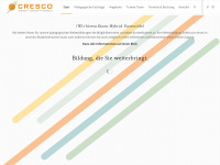cresco-akademie.de Webseite Vorschau