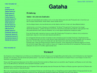 gataha.info Webseite Vorschau