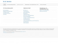 dis-service.de Webseite Vorschau