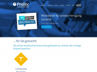protec.info Webseite Vorschau
