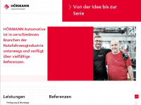 hoermann-automotive.com Webseite Vorschau