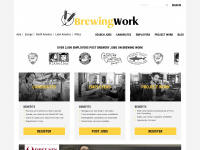 brewingwork.com Webseite Vorschau