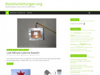 bastelanleitungen.org Webseite Vorschau