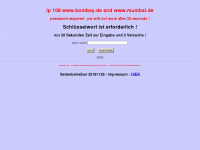 bombay.cc Webseite Vorschau