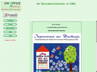 gw-office.com Webseite Vorschau