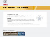 cmcmastersclub.at Webseite Vorschau