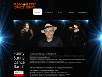funny-sunny-dance-band.de Webseite Vorschau