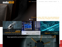 mediaheadz.ch Webseite Vorschau