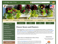 flowerwindowboxes.com Webseite Vorschau