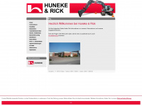 huneke-rick.de Webseite Vorschau