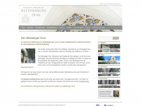 altenberger-dom.de Webseite Vorschau