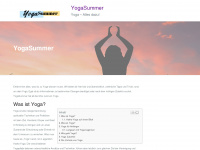 yogasummer.de Webseite Vorschau