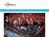ighandball.de Webseite Vorschau