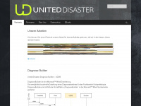united-disaster.de Webseite Vorschau