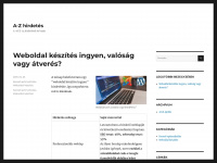 azhirdetes.hu Webseite Vorschau