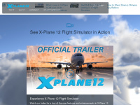 x-plane.com Webseite Vorschau