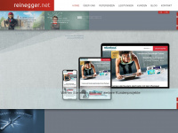 reinegger.net Webseite Vorschau