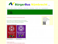 bürgerbus-nümbrecht.de Webseite Vorschau