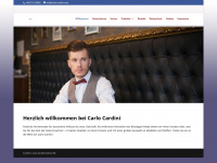 carlo-cardini.com Webseite Vorschau