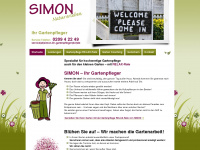 simon-ihr-gartenpfleger.de Webseite Vorschau