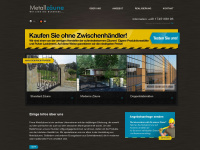 metallzaeune-polen.de Webseite Vorschau