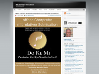 solmisation.wordpress.com Webseite Vorschau