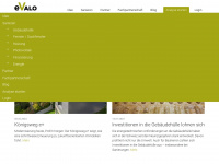 evalo.ch Webseite Vorschau