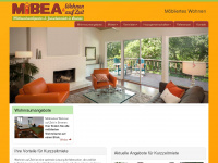 mibea.de Webseite Vorschau