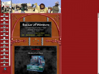 bazaar-of-wonders.de Webseite Vorschau