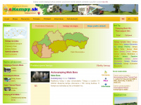 ekempy.sk Webseite Vorschau