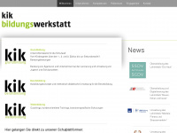 kik-ag.ch Webseite Vorschau