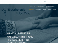dessau-ergotherapie.de Webseite Vorschau