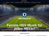 1887-musik.de Webseite Vorschau