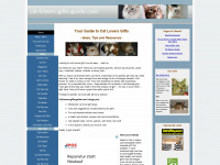 cat-lovers-gifts-guide.com Webseite Vorschau