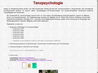 Tanzpsychologie.de