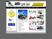 fluidtec.ch Webseite Vorschau