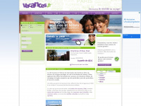 vacances.fr Webseite Vorschau