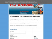 palettenhandel24.blogspot.com Webseite Vorschau